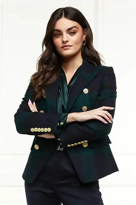 Holland Cooper Tailoring Women Knightsbridge Blazer Blackwatch