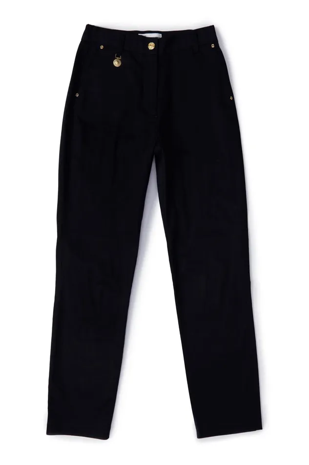 Holland Cooper Trousers Women Bexley Cigarette Trouser Black Holland Cooper Trousers Women Bexley Cigarette Trouser Black