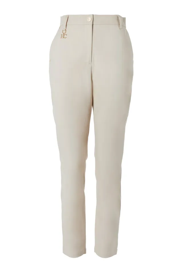Holland Cooper Trousers Women Bexley Cigarette Trouser Stone Holland Cooper Trousers Women Bexley Cigarette Trouser Stone
