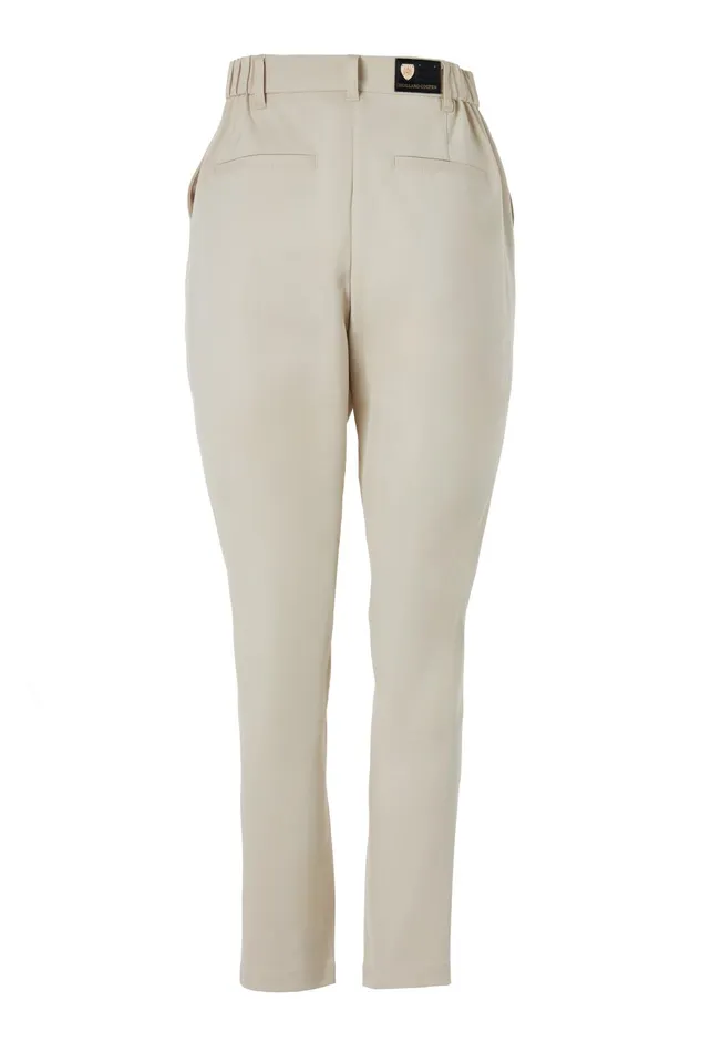 Holland Cooper Trousers Women Bexley Cigarette Trouser Stone Holland Cooper Trousers Women Bexley Cigarette Trouser Stone