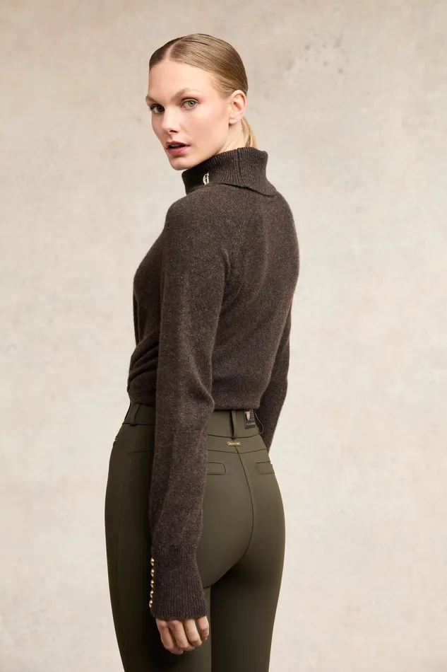 Holland Cooper Trousers Women Contour Trouser Dark Olive Holland Cooper Trousers Women Contour Trouser Dark Olive