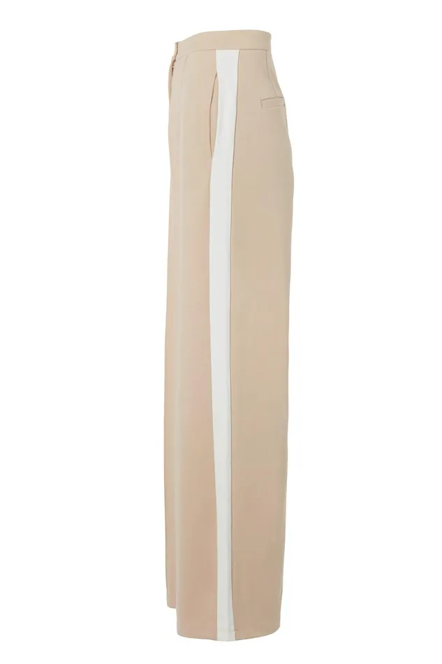 Holland Cooper Trousers Women Wide Leg Pant Camel Holland Cooper Trousers Women Wide Leg Pant Camel
