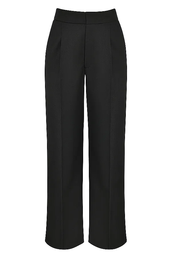 House Of CB AliviaBlack Loose Fit Trousers 8211 SALE Black Women Trousers