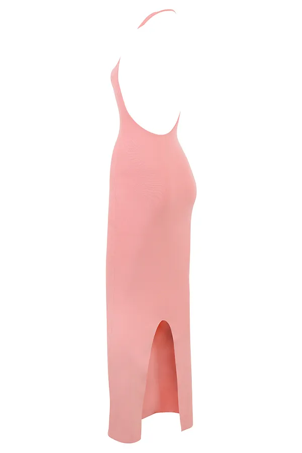 House Of CB CameliaApricot Plunge Maxi Dress 8211 SALE Apricot Women Bodycon Dresses