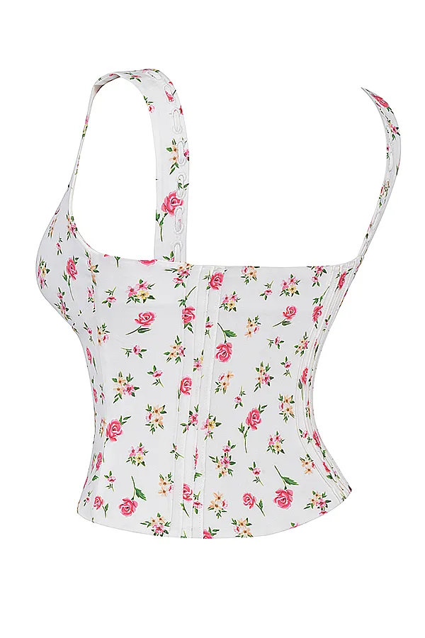 House Of CB ChiccaRose Print Floral Top Rose Women Tops