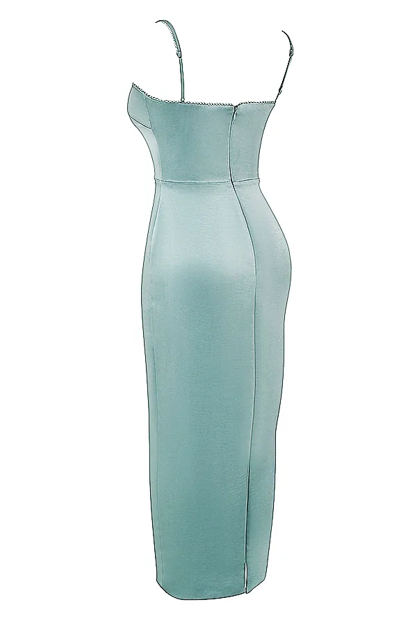 House Of CB CostanzaLight Jade Maxi Dress Light Women Bodycon Dresses