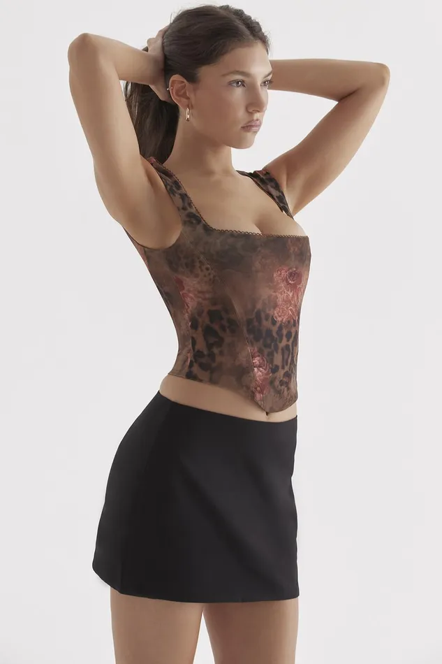 House Of CB KalinaFloral Printed Corset 8211 SALE Floral Women Corsets