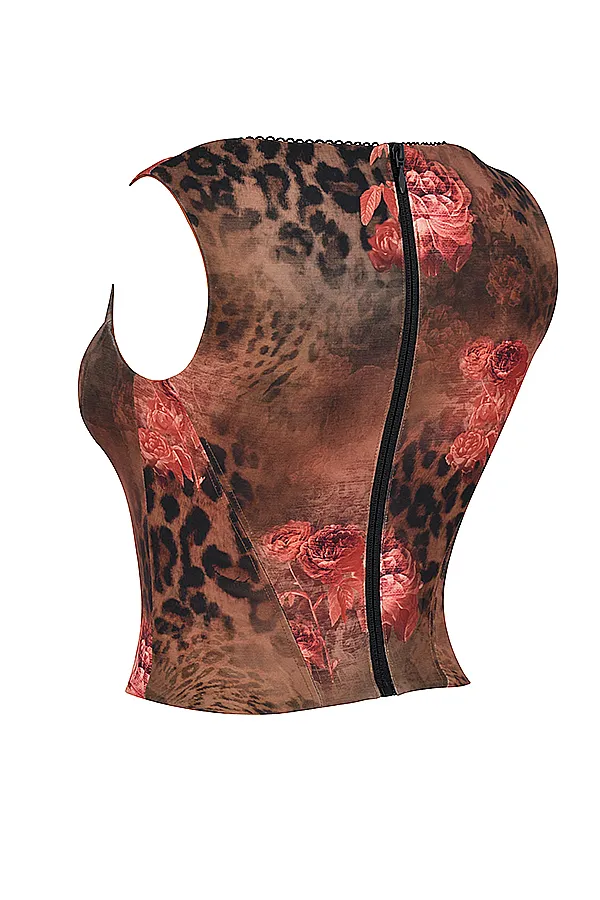 House Of CB KalinaFloral Printed Corset 8211 SALE Floral Women Corsets