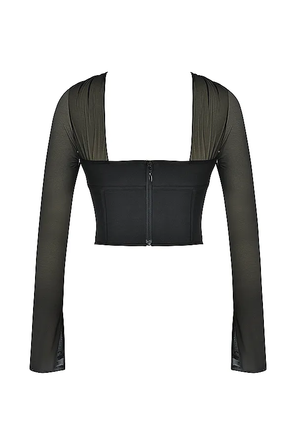 House Of CB MinaBlack Structured Corset 8211 SALE Black Women Corsets