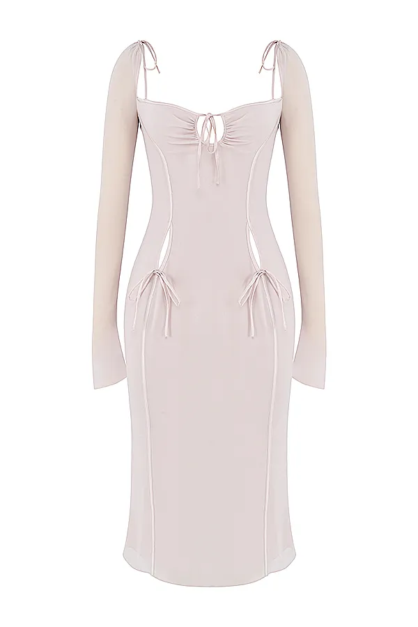 House Of CB OpheliaCrystal Cutout Midi Dress 8211 SALE Crystal Women Midi Dresses