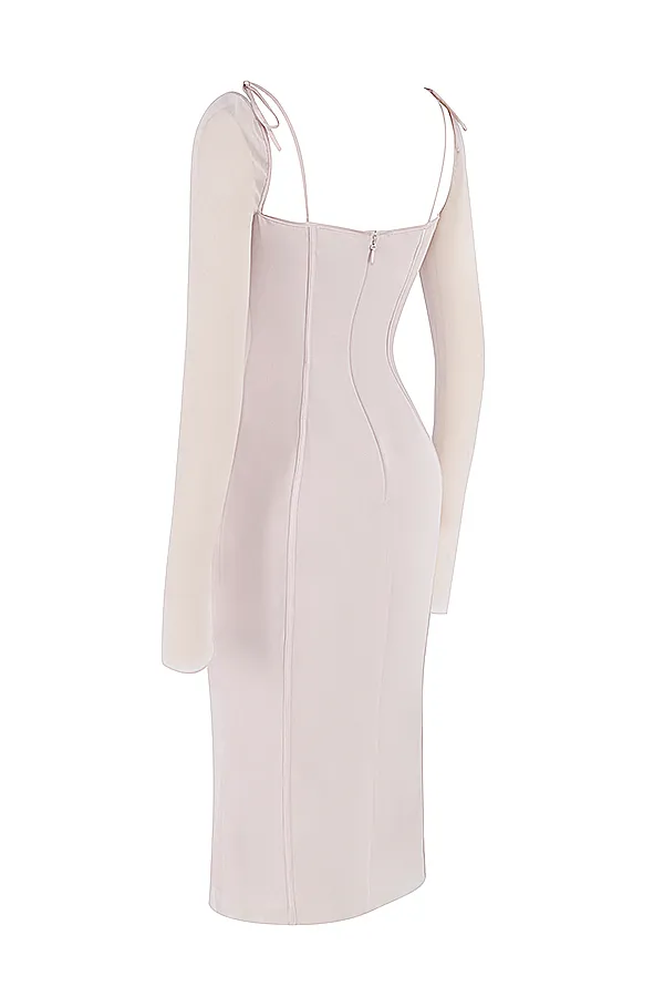 House Of CB OpheliaCrystal Cutout Midi Dress 8211 SALE Crystal Women Midi Dresses