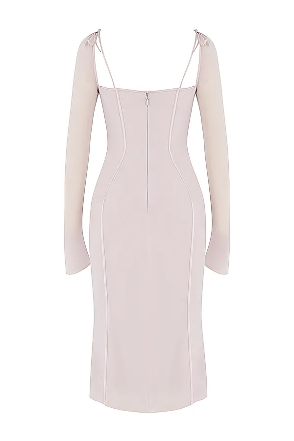 House Of CB OpheliaCrystal Cutout Midi Dress 8211 SALE Crystal Women Midi Dresses