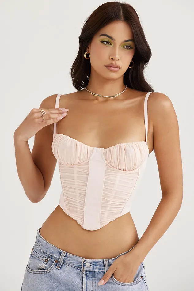 House Of CB RochellePeony Gathered Corset 8211 SALE Peony Women Corsets