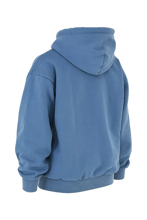 House Of CB StormAzure Zip Through Hoodie Azure Women Outerwear
