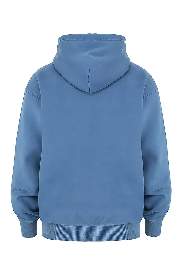 House Of CB StormAzure Zip Through Hoodie Azure Women Outerwear