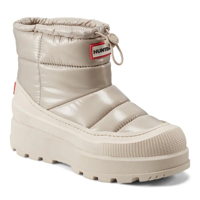 Hunter Boots Amble Waterproof Snow Booties Light Natural Women Insulated and Snow Boots Hunter Boots Amble Waterproof Snow Booties Light Natural Women Insulated and Snow Boots