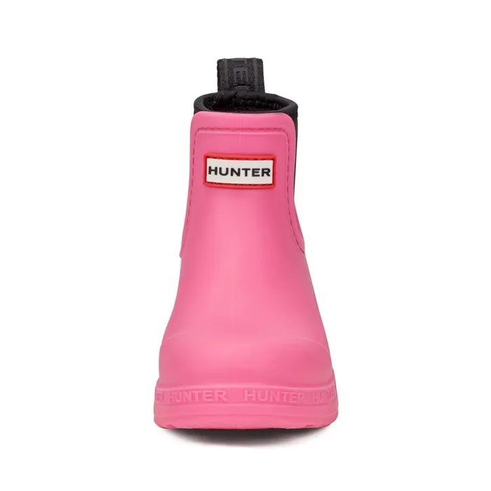 Hunter Boots Big Kids Lass Waterproof Neoprene Chelsea Boots Medium Pink Kids Rain Boots Hunter Boots Big Kids Lass Waterproof Neoprene Chelsea Boots Medium Pink Kids Rain Boots
