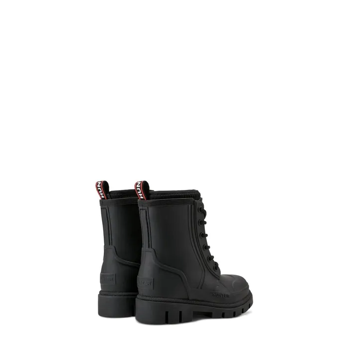 Hunter Boots Big Kids Stomper Laceup Waterproof Ankle Boots Black Kids Rain Boots Hunter Boots Big Kids Stomper Laceup Waterproof Ankle Boots Black Kids Rain Boots