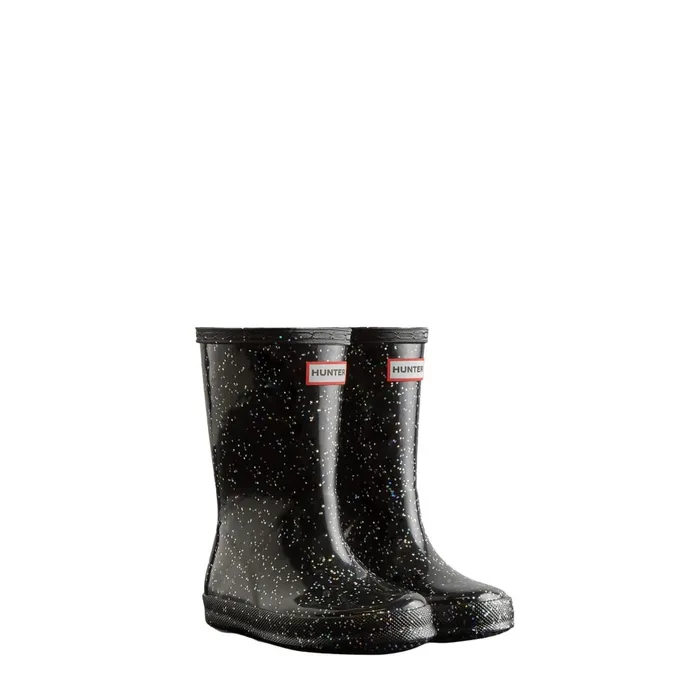 Hunter Boots Kids First Giant Glitter Rain Boots Black Kids Rain Boots Hunter Boots Kids First Giant Glitter Rain Boots Black Kids Rain Boots
