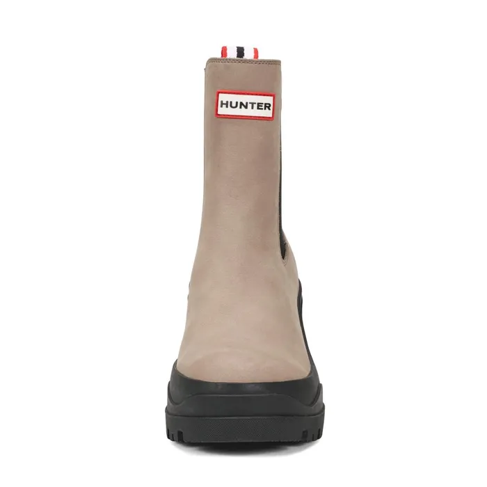 Hunter Boots Miana Heeled Waterproof Chelsea Boots Dark Natural Women Short and Ankle Boots Hunter Boots Miana Heeled Waterproof Chelsea Boots Dark Natural Women Short and Ankle Boots