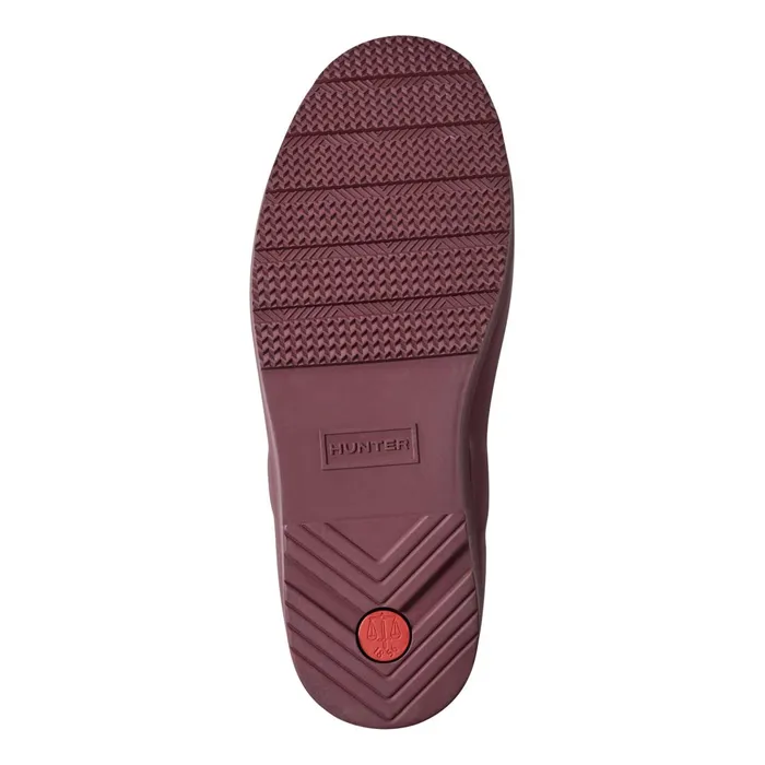 Hunter Boots PLAY Insulated Vegan Shearling Short Rain Boots Dark Red Women Insulated and Snow Boots Hunter Boots PLAY Insulated Vegan Shearling Short Rain Boots Dark Red Women Insulated and Snow Boots