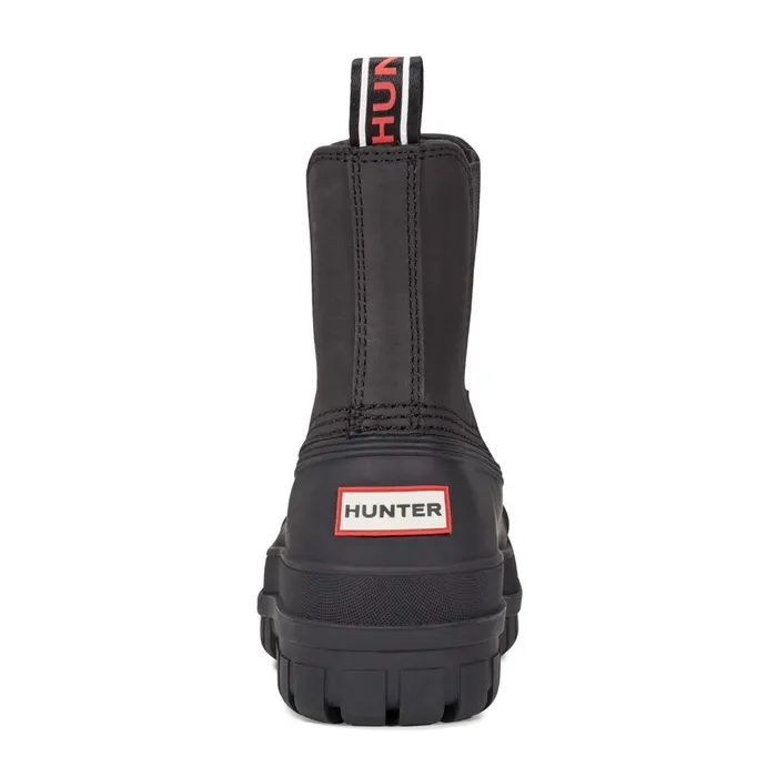 Hunter Boots Suffolk Insulated Waterproof Duck Boots Black Men Insulated and Snow Boots