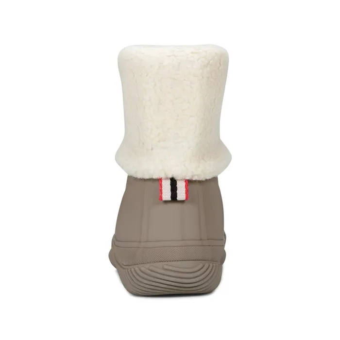 Hunter Boots Thunor IndoorOutdoor Insulated Roll Top Waterproof Snow Boots Medium Natural Women Insulated and Snow Boots