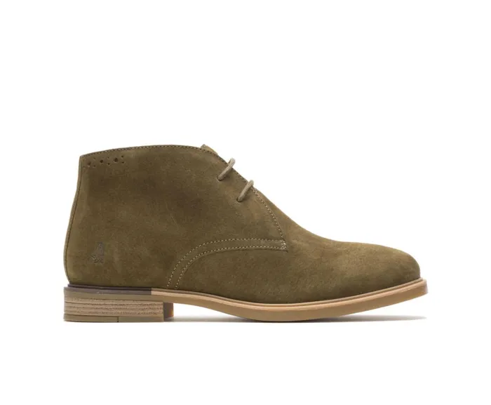 Hush Puppies Boots Women Bailey Chukka Boot Olive Suede