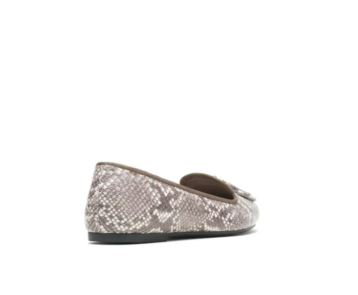 Hush Puppies Flats and SlipOns Women Sadie Tassel SlipOn Natural Snake Leather Hush Puppies Flats and SlipOns Women Sadie Tassel SlipOn Natural Snake Leather