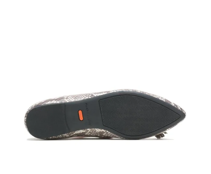 Hush Puppies Flats and SlipOns Women Sadie Tassel SlipOn Natural Snake Leather Hush Puppies Flats and SlipOns Women Sadie Tassel SlipOn Natural Snake Leather