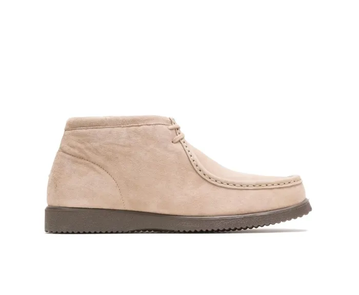 Hush Puppies Walking Shoes Men Bridgeport Classic Taupe Suede