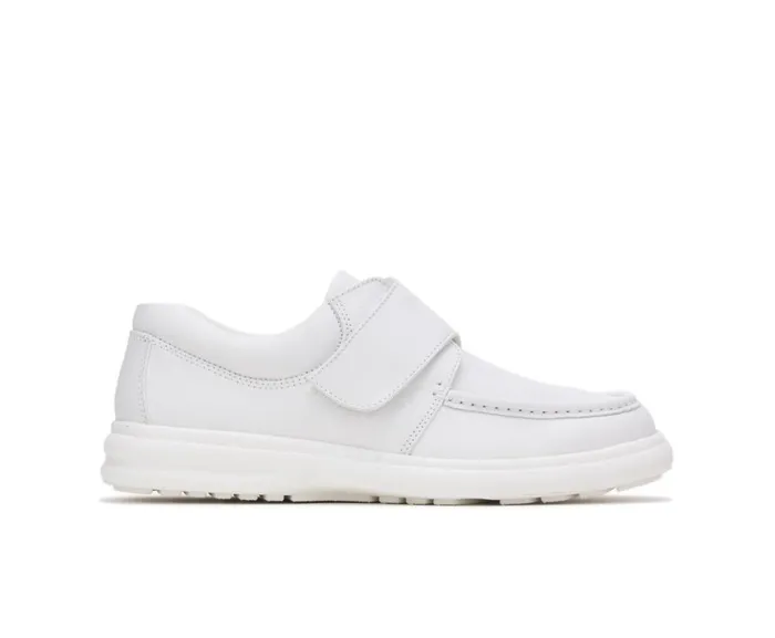 Hush Puppies Walking Shoes Men Gil White Leather