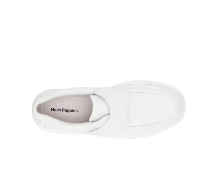 Hush Puppies Walking Shoes Men Gil White Leather Hush Puppies Walking Shoes Men Gil White Leather