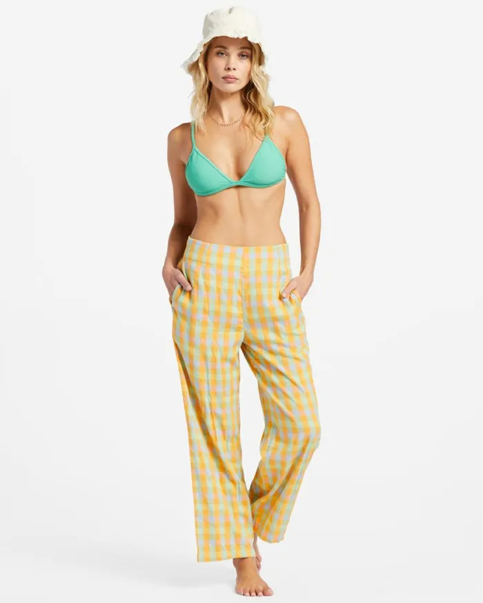 Into You High Waist Pants Multi Women Billabong Pants