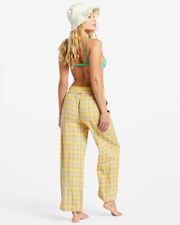 Into You High Waist Pants Multi Women Billabong Pants