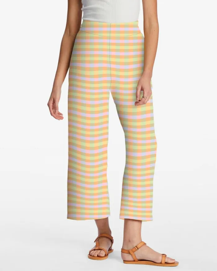 Into You High Waist Pants Multi Women Billabong Pants