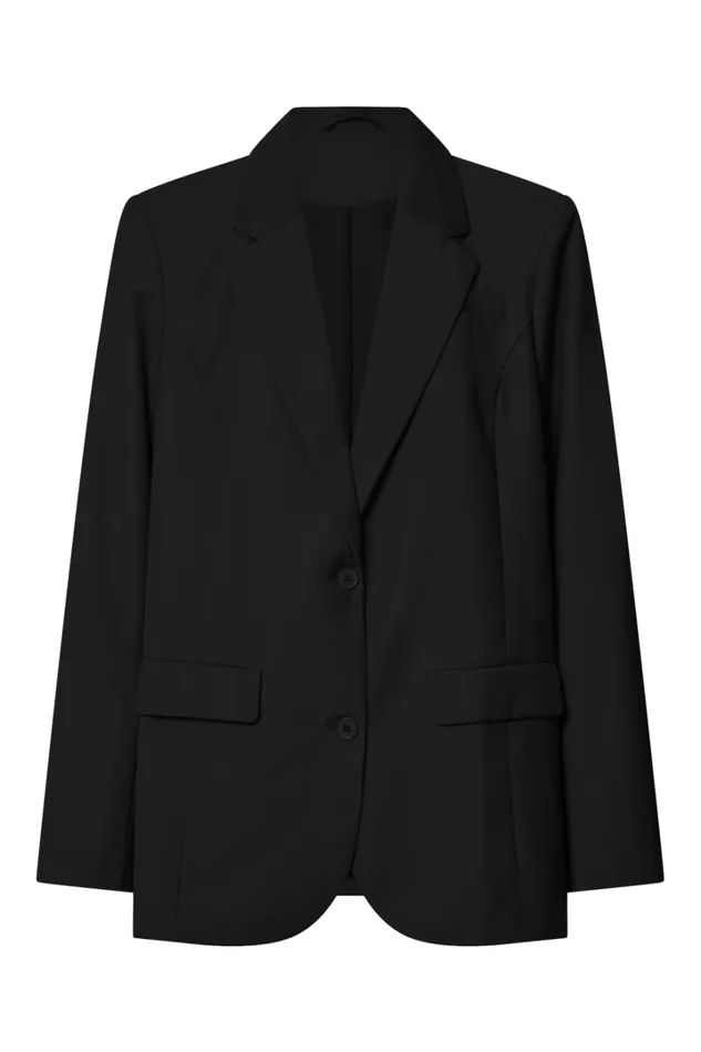 Izara Blazer 8211 Oversized Boyfriend Fit Blazer In Black Women Showpo Blazers