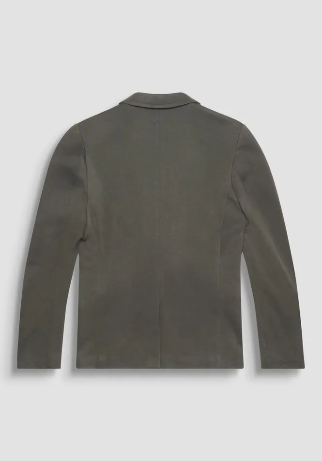 Jackets And Gilet Men Antony Morato Super Slim Fit 034Ashe034 Jacket In Viscose Blend Dark Olive Green