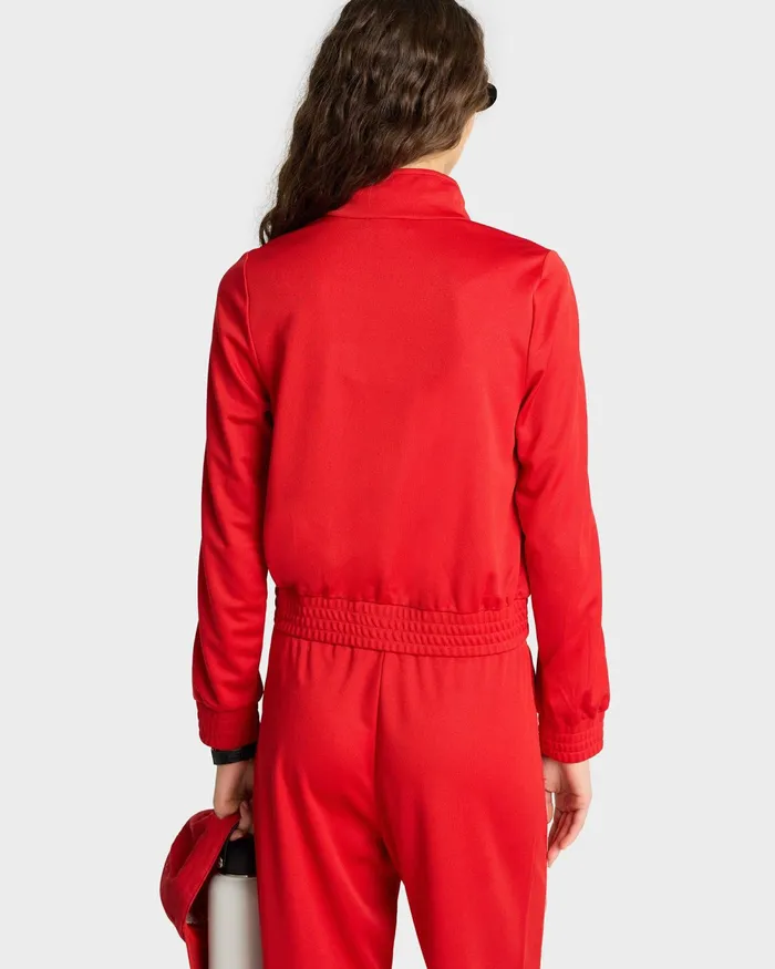 Jackets Women Sporty and Rich Vendome Track Jacket 8211 RubyWhite