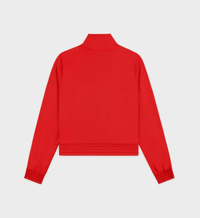 Jackets Women Sporty and Rich Vendome Track Jacket 8211 RubyWhite