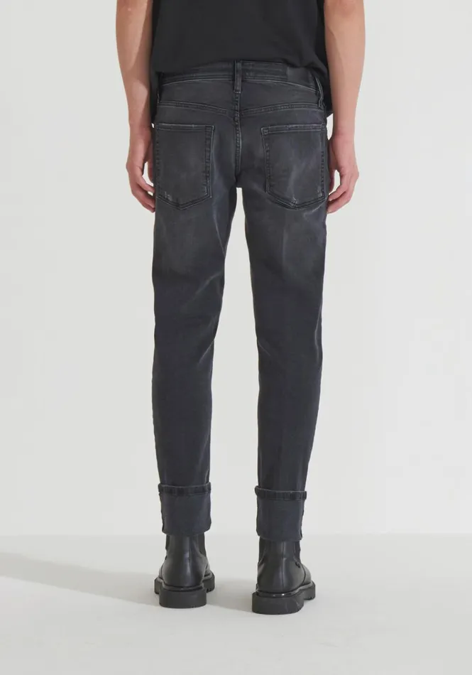 Jeans Men Antony Morato Paul Super Skinny Fit Jeans In Very Black Denim Black