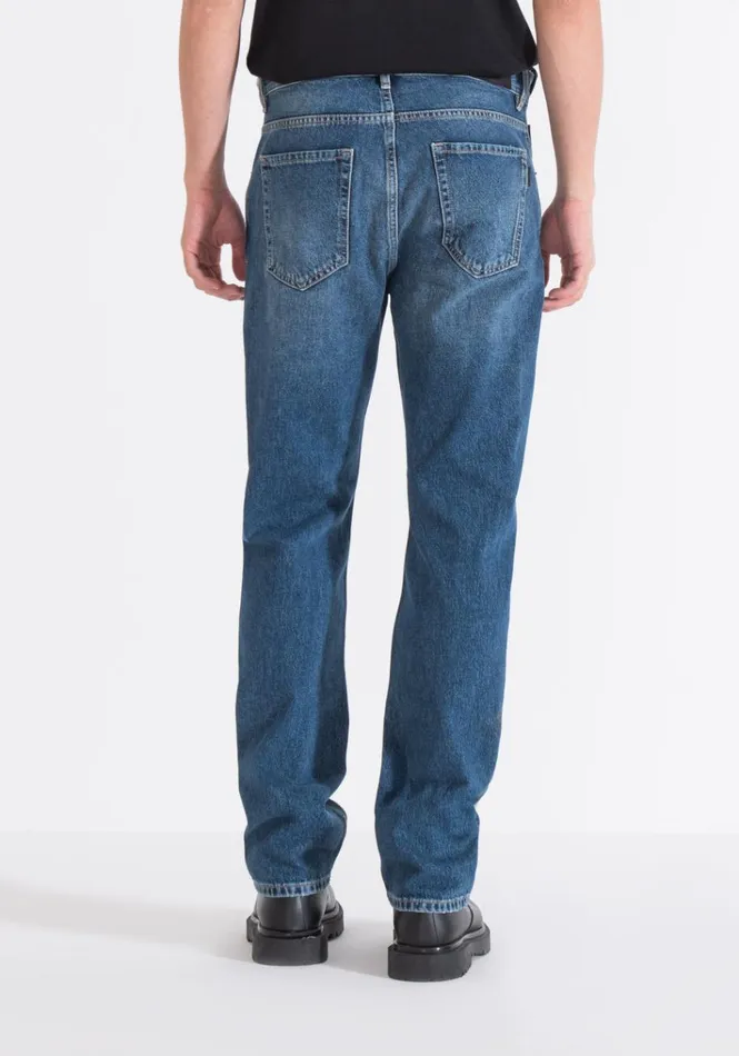 Jeans Men Antony Morato Regular Straight Fit 034Joe034 Jeans In Classic Blue Denim Light Blue