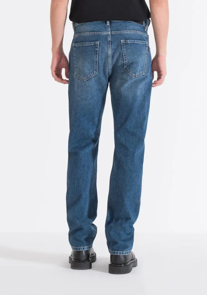 Jeans Men Antony Morato Regular Straight Fit 034Joe034 Jeans In Classic Blue Denim Light Blue
