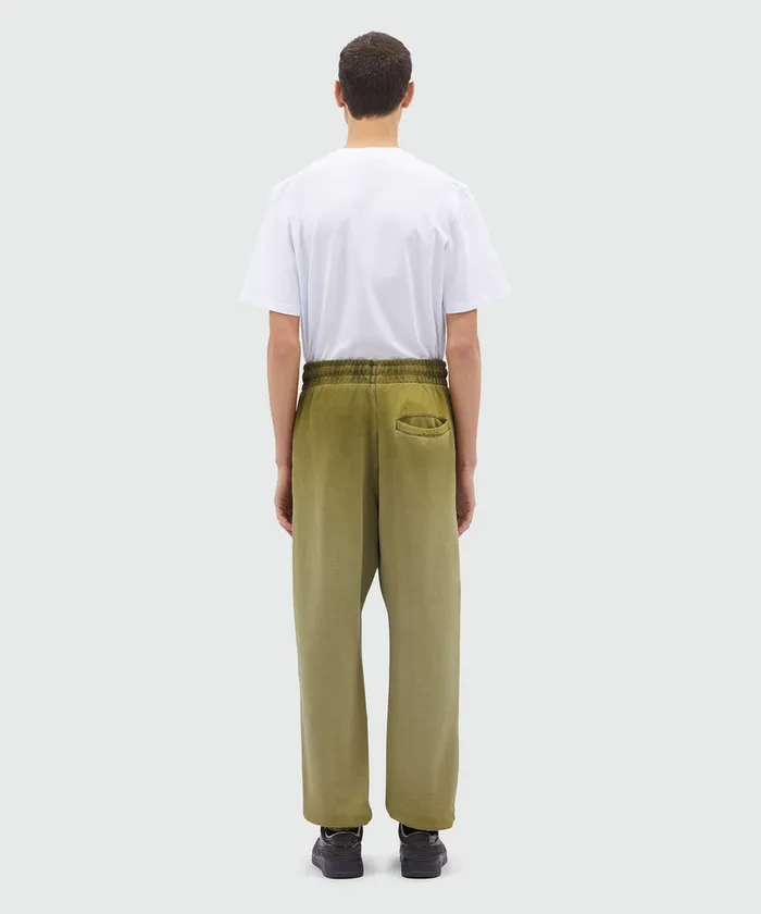 Jersey Jogging Pants With Faded Effect Men MSGM Pants And Shorts