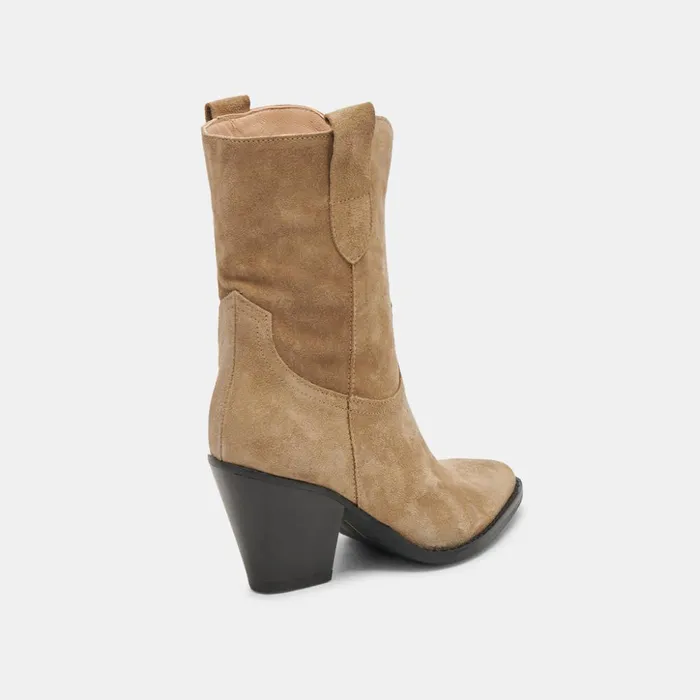 Jetro Boots Khaki Suede Women Dolce Vita Boots and Booties