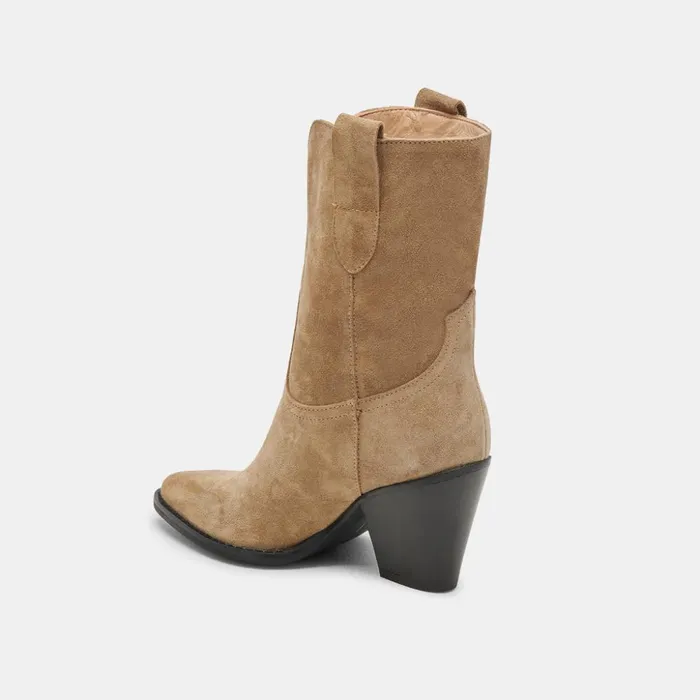 Jetro Boots Khaki Suede Women Dolce Vita Boots and Booties