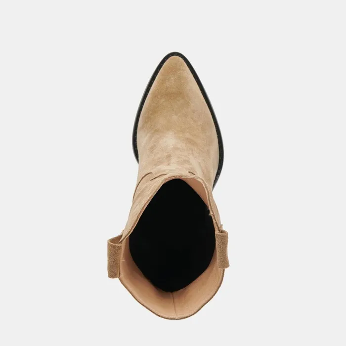 Jetro Boots Khaki Suede Women Dolce Vita Boots and Booties