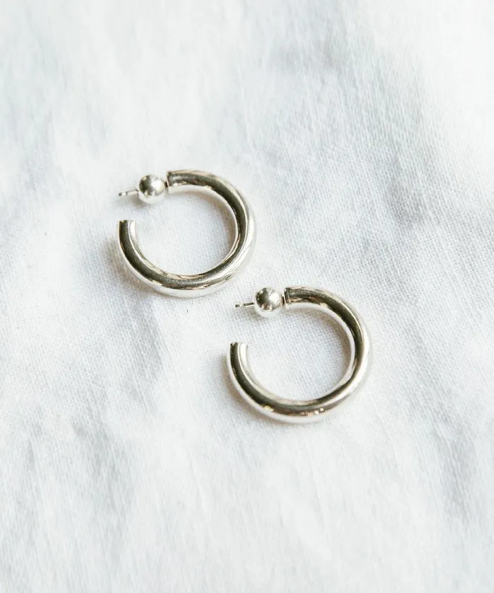 Jewelry Women Jenni Kayne Small Everyday Hoops Silver
