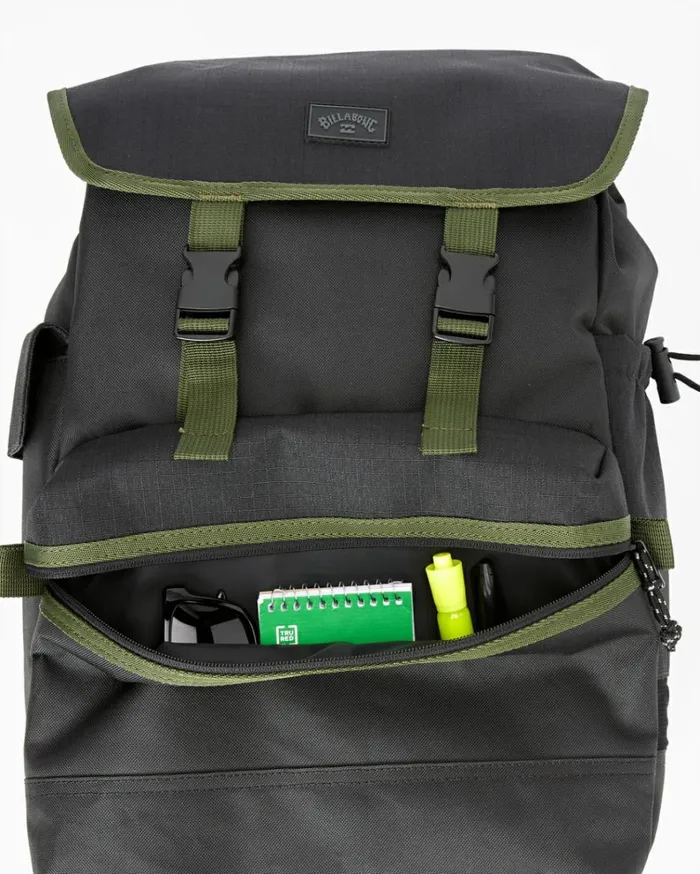 Journey Rucksack 24L Medium Backpack Black Military Men Billabong Backpacks and Luggage