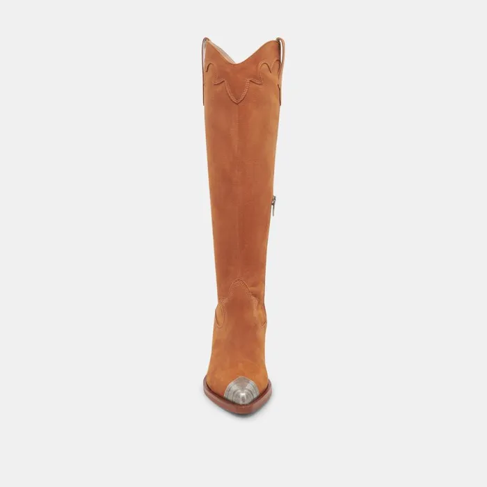 Kamryn Boots Praline Nubuck Women Dolce Vita Boots and Booties